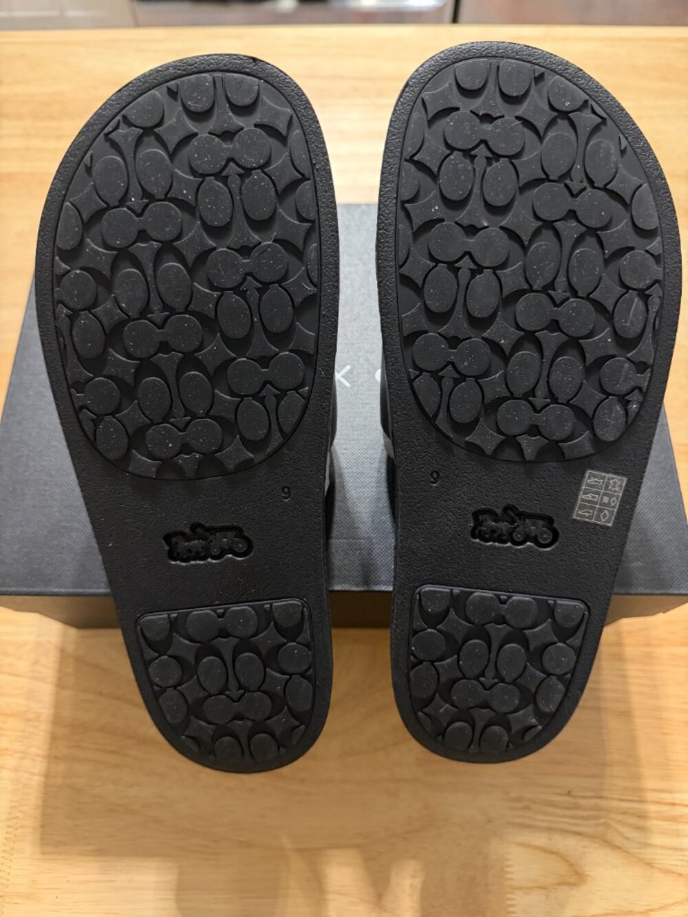 Coach x Disney Mickey Mouse Slide Sandals – Black - Picture 4 of 6